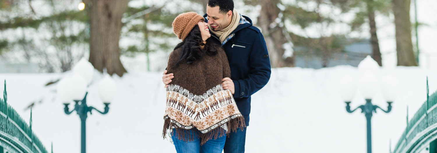 ALBANY NY ENGAGEMENT PHOTOGRAPHY : WINTER ENGAGEMENT PHOTOS : ANGIE + RALPH