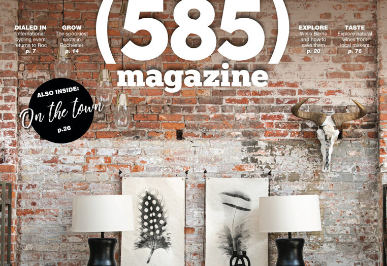 (585) Magazine Cover Photo : Warehouse 127 Curated Home :  Home and Style : Rochester, NY